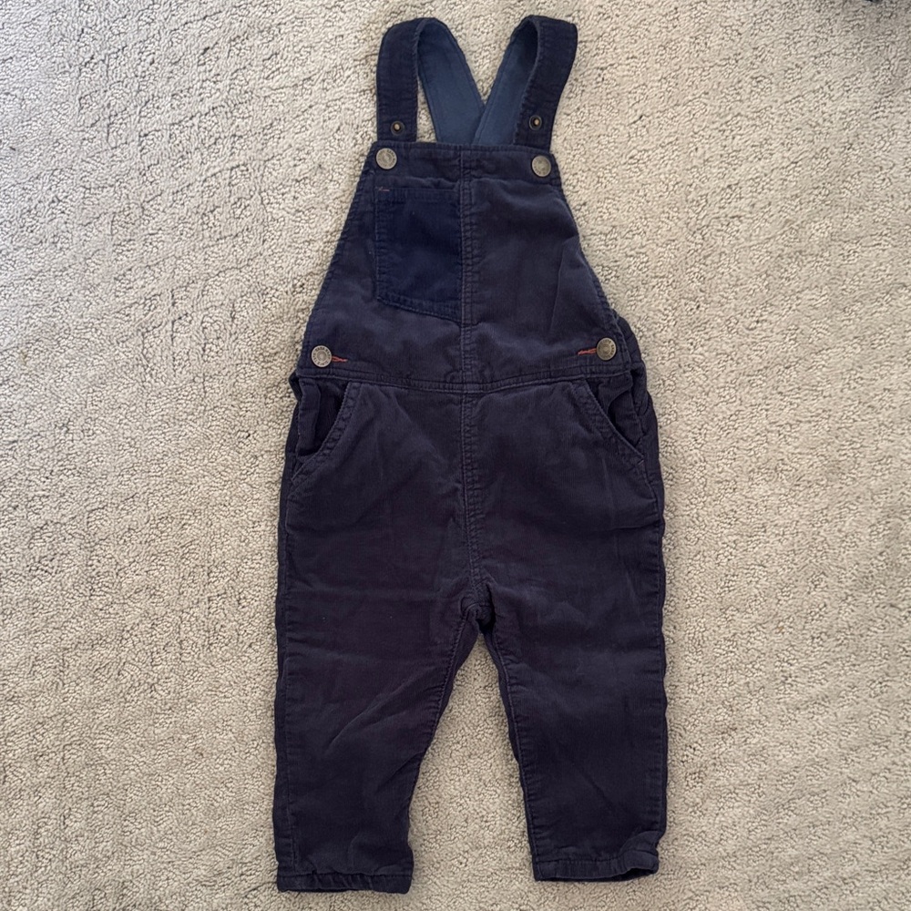 Kids Navy Blue Overalls